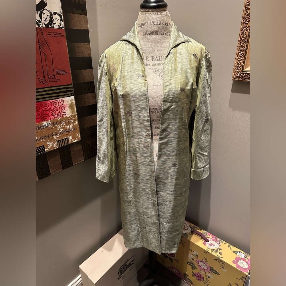 ONE OF A KIND SILK DUSTER!!!